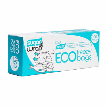 Sugar Wrap Eco Freezer Bag Large  100 x Large